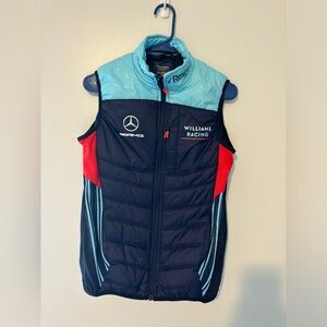 Vest Youth, Williams Racing official apparel, Rexona, AMG, youth size 12.